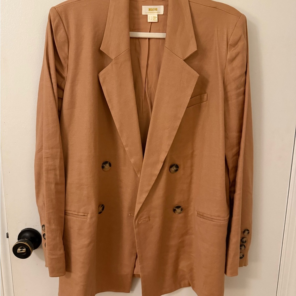 Maeve Classic Tan Blazer
